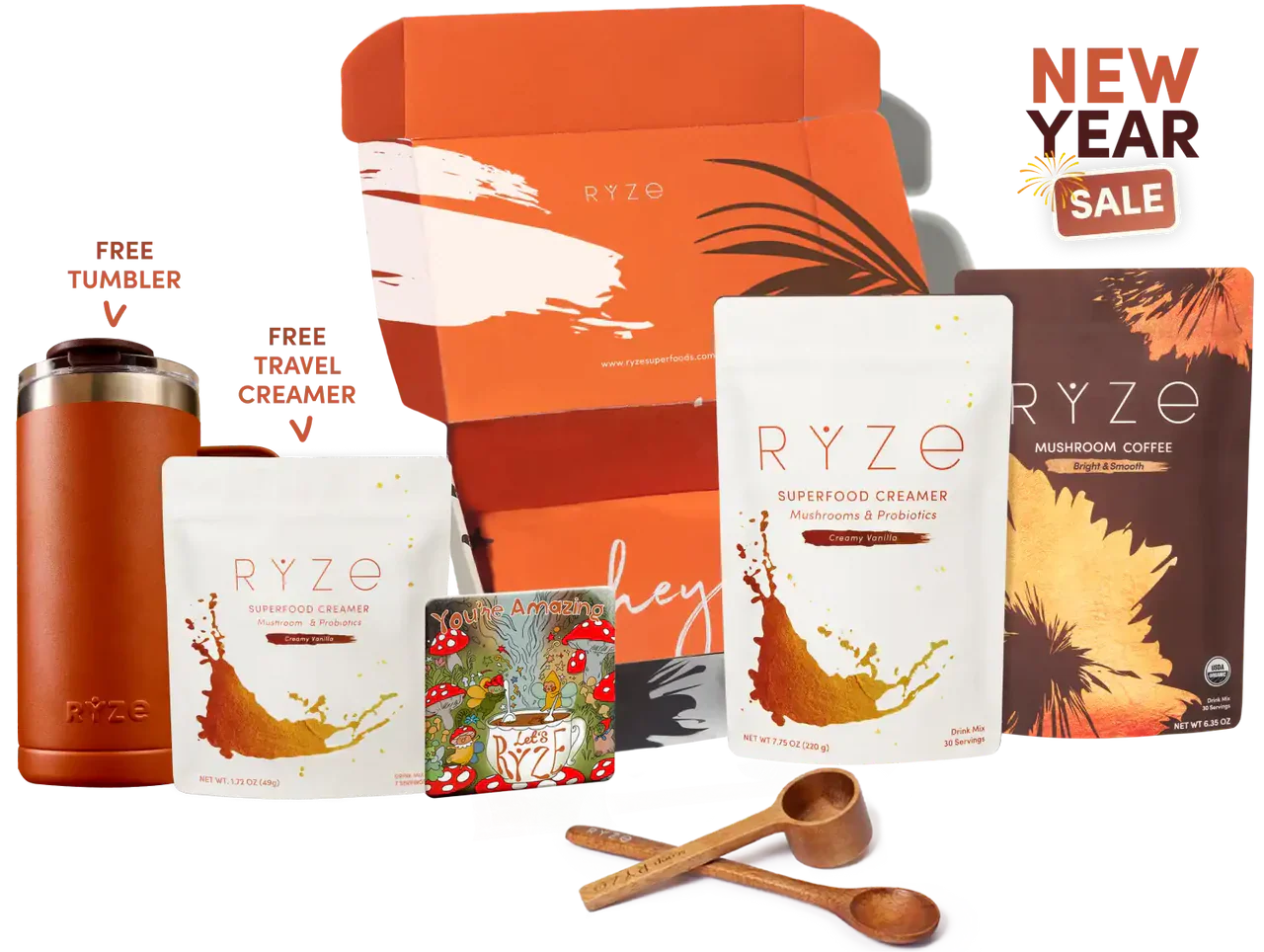 RYZE n Shine Bundle (Coffee + Creamer) | Ref ls3dy3